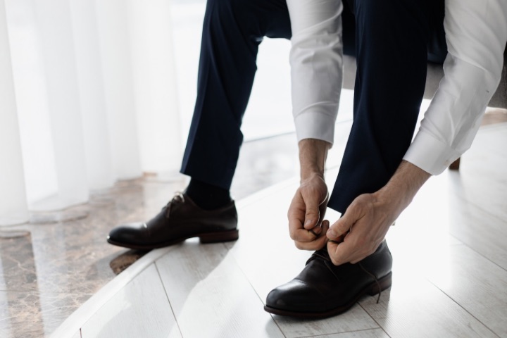 comfortable shoes can help prevent bunions