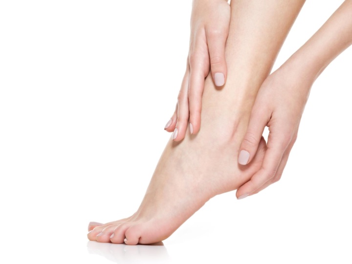 Morton's neuroma shows signs of swollen feet