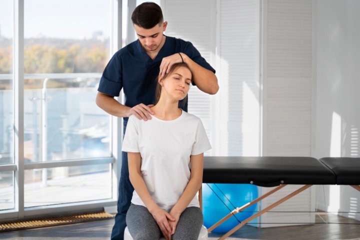 Neurological physiotherapy treatment pain